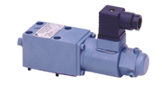 Pilot solenoid operated proportional relief valve